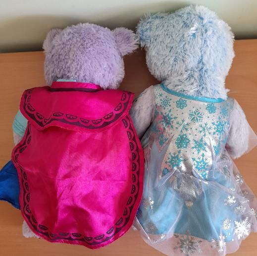 Build a Bear Frozen Anna & Elsa