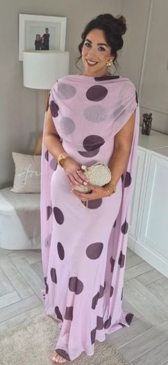 asos polka dot dress