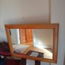 Large Solid Pine Wall Mirror. Hallway, Living Room or Bedroom Image 2
