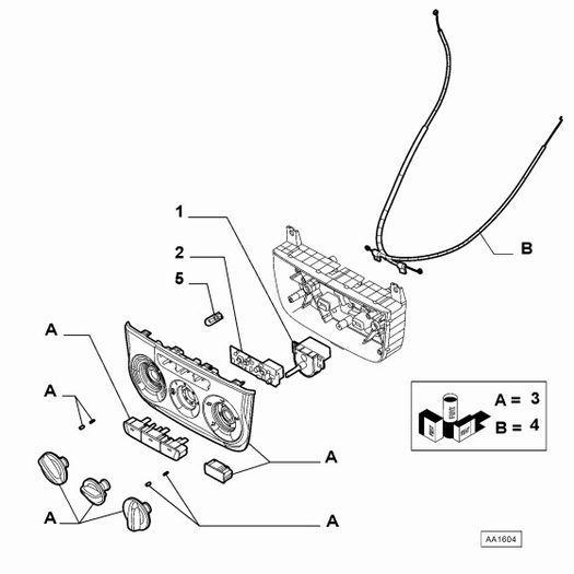 Switch Printed Circuit (Fiat Punto Grande)