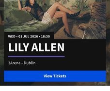 Lily Allen Tickets