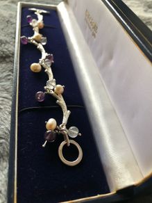 Silver Pearl Bracelet