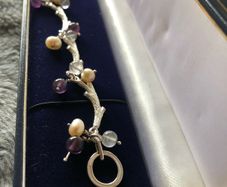 Silver Pearl Bracelet