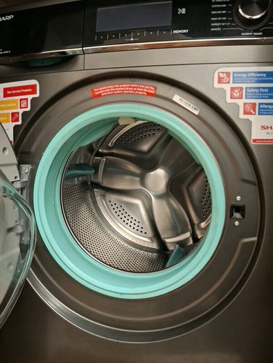 Sharp ES-HDD1047AO Freestanding 10/6KG 1400 Spin Washer Dryer Graphite