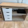 oak/white desk Image 5