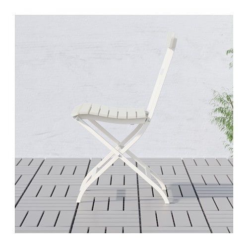 IKEA Malaro White Foldable Chair