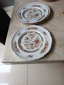 Adams Jeddo Vintage Fine Bone China Decorative Plate.