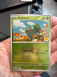 pokemon card bulbasaur promo