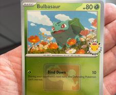 pokemon card bulbasaur promo