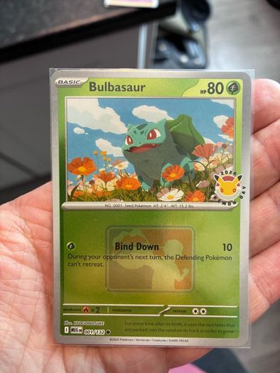 pokemon card bulbasaur promo