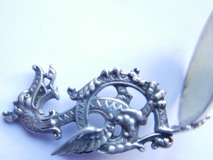 Antique 835 Silver Spoon, Highly Decorated Silver 835 - 26,5g