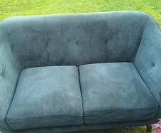 Two seater Sofa (Green Velvet)
