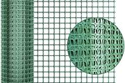 Plastic Garden Fence Animal Barrier, 1 x 20M [Heavy Duty] Outdoor Safety Temporary Fence Plastic Fencing Roll with 30Pcs Cable Ties, Reusable Netting for Construction Rabbits Chicken Lawn (Green)