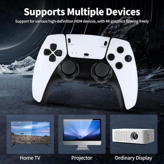 Retro Game Console, Video Game Stick with 2.4G Dual Wireless Controllers, Built in 20000+ Classic Games, TV 4K HDMI Output for Computer,