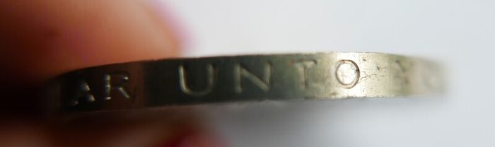 1953 Queen Elizabeth II Coronation Crown Royal Mint 5 Shilling Commemorative Coin