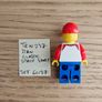 lego trn247 man classic space shirt, set 60197 Image 2