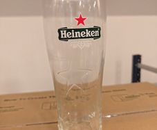 Box of 24 New Heineken Pint Glasses