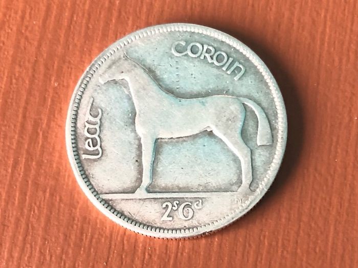 Irish silver half crown