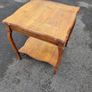 Vintage Wooden Side Table Image 8
