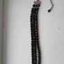 Black crystals chocker necklace Image 3