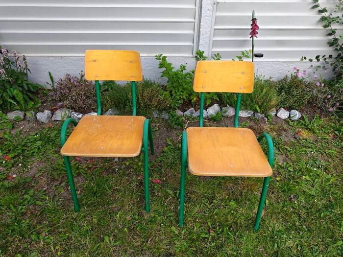 2 School chairs