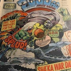 2000 AD Featuring Judge Dredd Prog 275- 31st July 1982- IPC Magazines