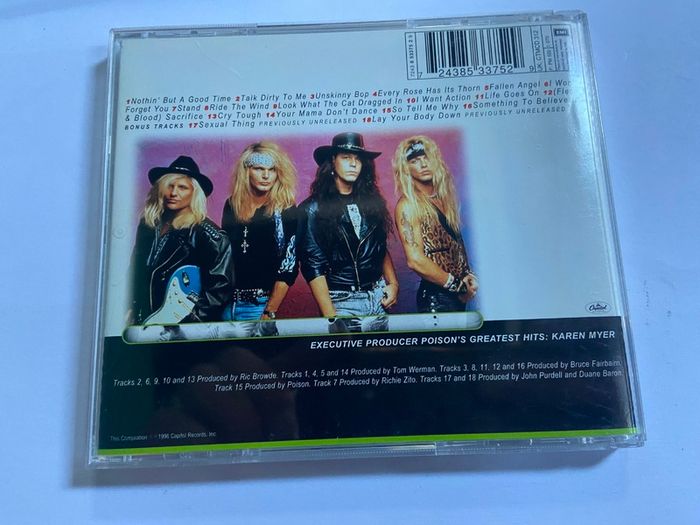 Poison Greatest Hits 1986-1996 CD