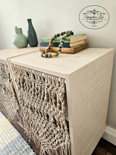 Boho Bedside tables