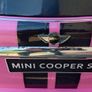 Kids Pink Electric Mini Cooper Car (used). Image 6