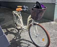 Ladys Vintage-Style bicycle