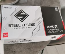 asrock rx 9070 xt steel legend white