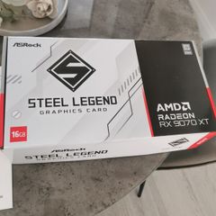 asrock rx 9070 xt steel legend white