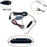 Universal Hard Wire Kit 3M10ft Car Camera Charge Power Cord Kit 12V 24V to 5V Power Adapter with Fuse for Dash Cam, GPS Navigator, Radar Detector,Sat Nav Image 2