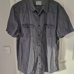 charcoal grey shirt