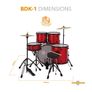 Full size starter drumkit Image 3