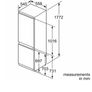 Bosh 6 Series Integrated Fridge/Freezer 60/40 Image 5