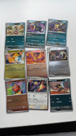 Pokemon Phantasmal Flames Rare/ Reverse Holo/Holo