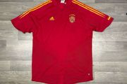 Vintage 2004 Adidas Spain Home Jersey Shirt Mens XL
