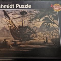 Schmidt jigsaw puzzle. Ship. 1000 pieces