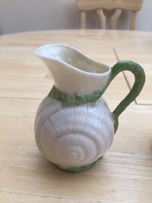 Antique Small Belleek Cream Jug