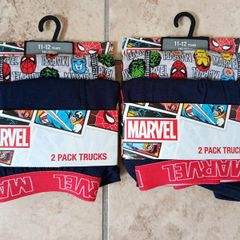 Marvel Spider-Man 2x 2 Pack Boys Trunks 11-12 Years 146/152 cm 95% cotton NEW