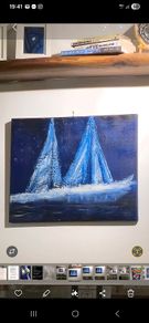 Sailing in the blue
