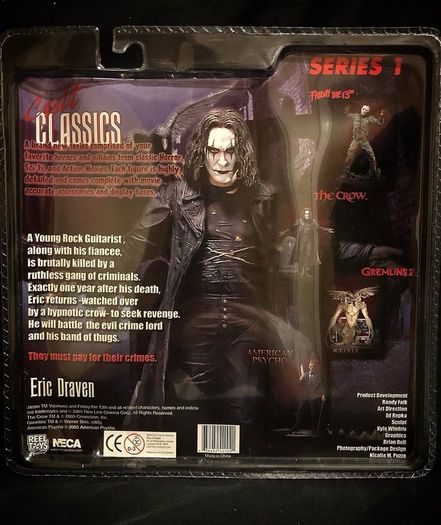 The Crow Neca Cult Classics Series 1 2005