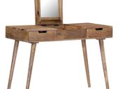 Dressing Table 112x45x76 cm Solid Mango Wood