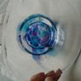 Jerpoint glass bowl,Glass,Gift.Home decor, Handmade glass bowl,Coloured glass Image 7