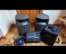 PA Equipment  Mackie C300 and Yamaha EMX312SC