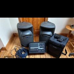 PA Equipment  Mackie C300 and Yamaha EMX312SC