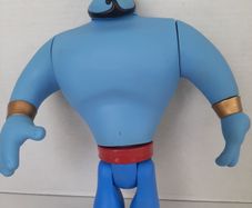 Large disney Aladdin moveable toy and sketch pad