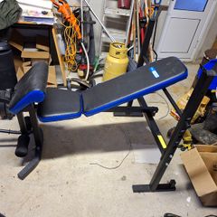 Weight lifting bench