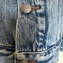 Frame Rosette puff sleeve denim jacket - sz 14-16 Image 6